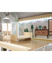 LULILO FLORO boho LED wooden dollhouse