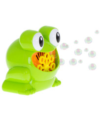 Soap bubble machine frog bubble frog