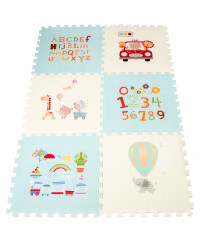 Foam puzzle mat for children nieb 177x118x1.3cm