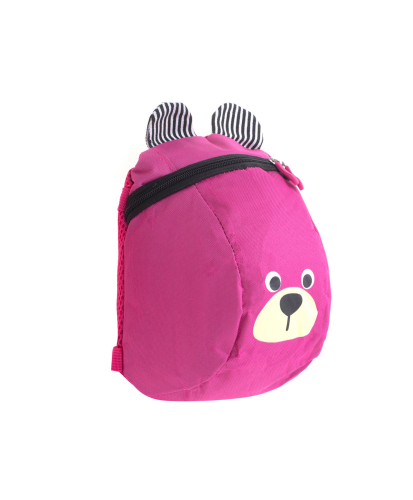 Kindergarten backpack children's backpack teddy bear pink