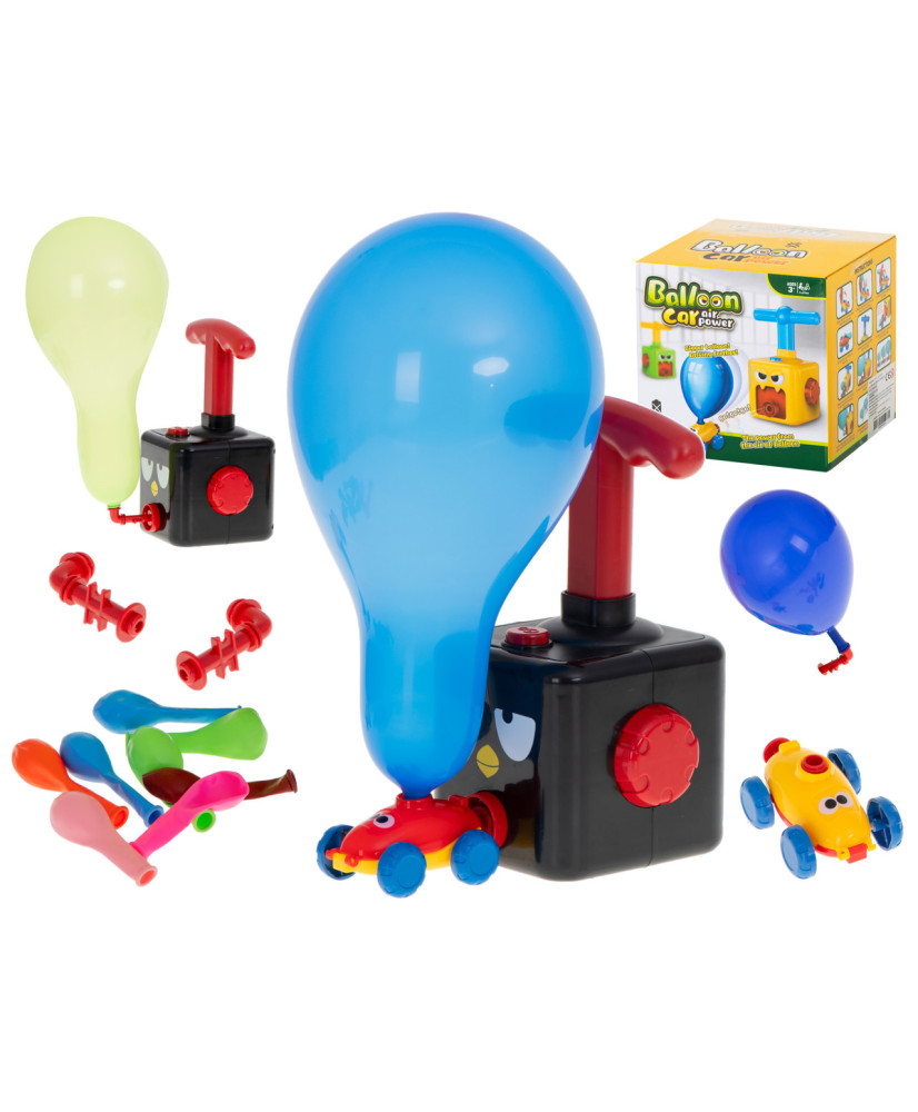 Aerodynamic car balloon launcher bird