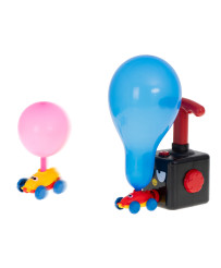 Aerodynamic car balloon launcher bird
