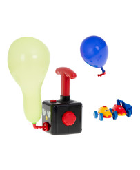 Aerodynamic car balloon launcher bird