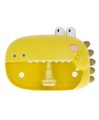 Bubble generator foam bath toy crocodile