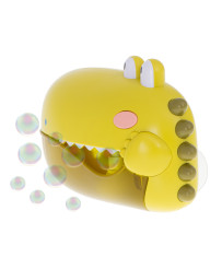 Bubble generator foam bath toy crocodile