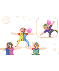 Clown clown balancing tower arcade game 18el.
