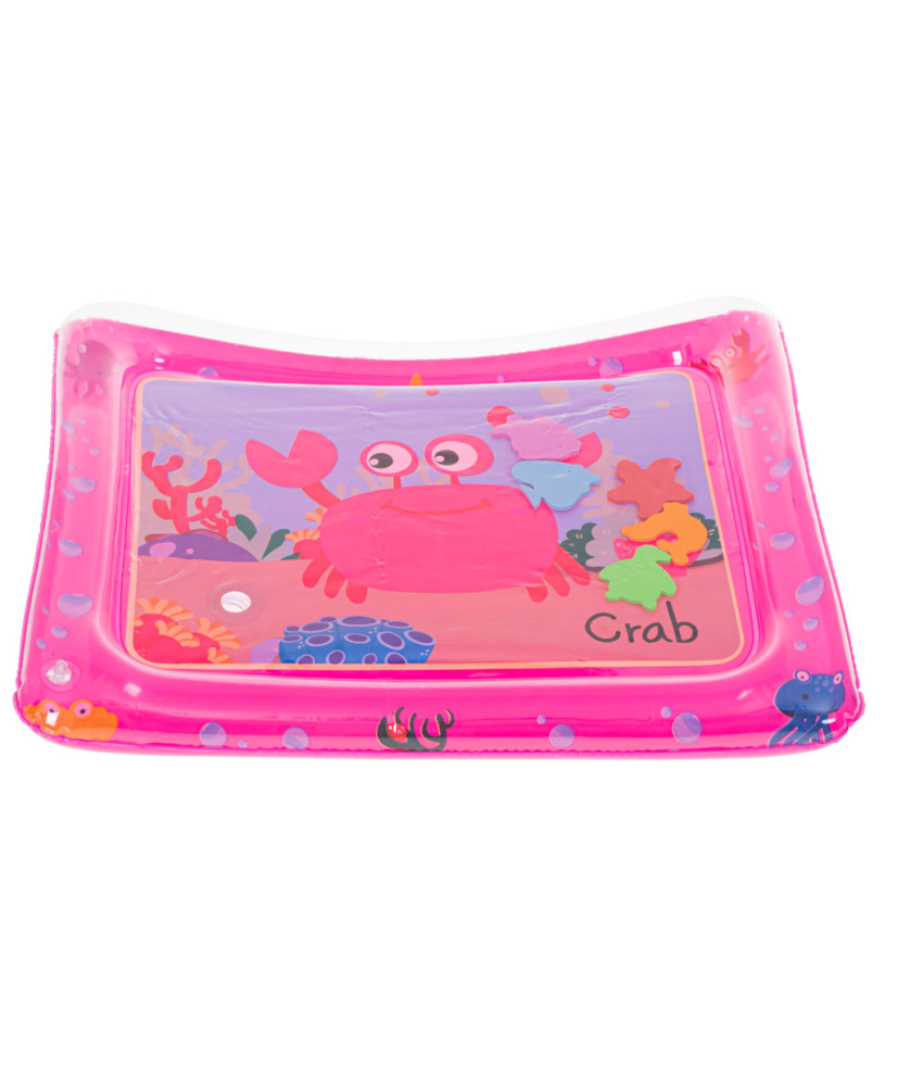 Crab sensory inflatable water mat