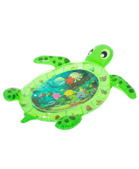 Ūdens piepūšamais sensorais paklājs bruņurupucis zaļš