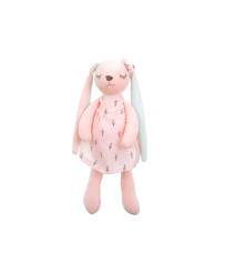 Plush mascot rabbit pink 35cm