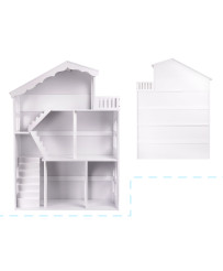 LULILO Shelf bookcase toy house 2-in-1 CALLA 116cm XXL