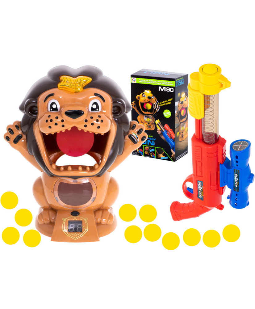 Target shooting lion ball gun