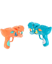 Target shooting 2 guns + 20 balls dinosaur