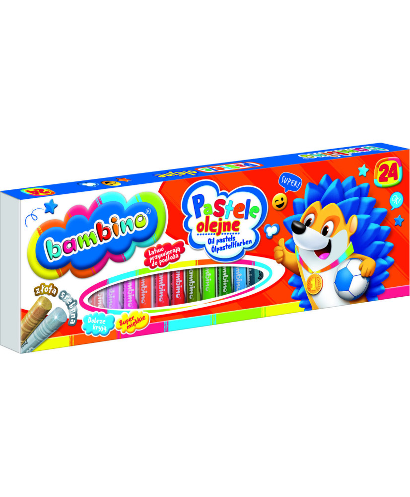 BAMBINO Pastels Oil Crayons 24 colors