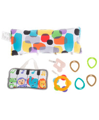 Stability cushion mat with rattles
