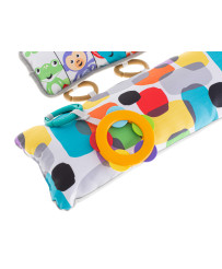 Stability cushion mat with rattles