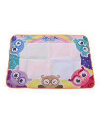 Water mat with accessories 60x80cm owl owls