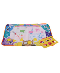 Water mat with accessories 60x80cm owl owls