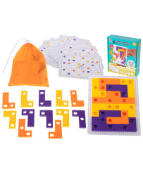 Tetris puzzle game + cards