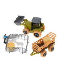 Põllumajandusettevõtte traktori pööramiseks