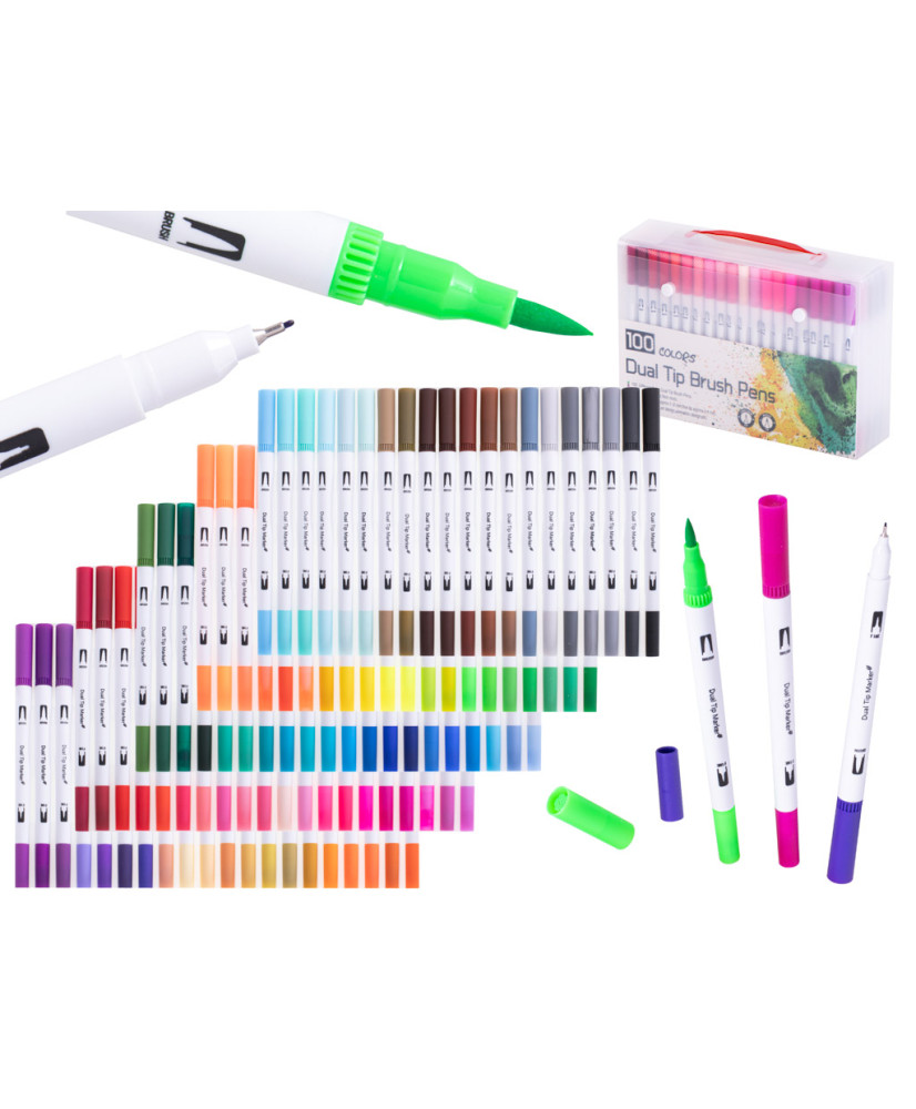 Color markers marker pens set of 100pcs