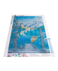 Diamond embroidery mosaic set 5D lake