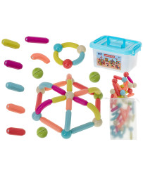 Magnetic blocks for small children 50 elements
