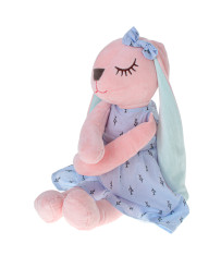 Plush mascot rabbit blue 52cm