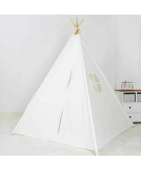 Indiāņu mājas telts bērniem Tipi Wigwam 135cm