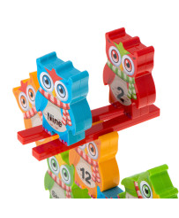 Jigsaw owl tower arcade game blocks learning to count