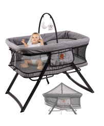 LULILO crib travel bed cradle VOJAGO infant playpen 2W1