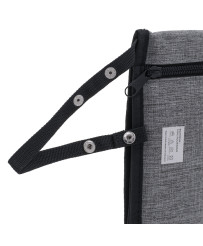 Baby changing travel mat convertible changing bag gray