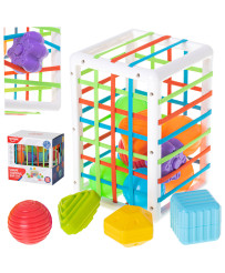 Flexible cube sorter toy...