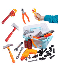Tools for kids workshop with tools 48el.