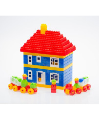 DIPLO 3D construction plastic blocks for children 233el.
