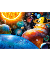 CASTORLAND Puzzle 180el. Planets and their Moons - Planets and their Moons
