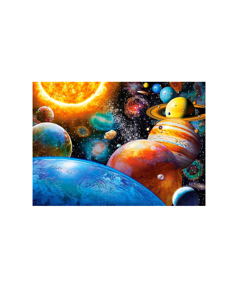 CASTORLAND Puzzle 180el. Planets and their Moons - Planets and their Moons