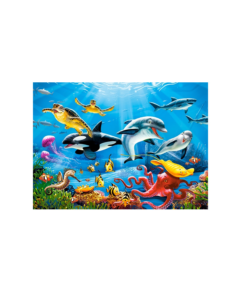 CASTORLAND Puzzle 200el. Tropical Underwater World