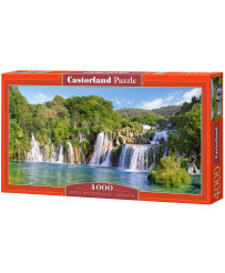 CASTORLAND Puzzle 4000el. Krka Waterfalls, Croatia - Krka Waterfalls