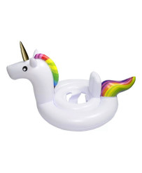Inflatable wheel for children unicorn with seat 70cm