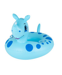 Inflatable mattress pontoon wheel for children rhinoceros
