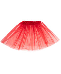 Tulle skirt tutu costume costume red