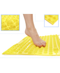 Massage sensory correction mat yellow