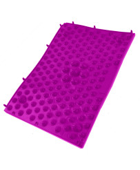 Massage sensory correction mat purple