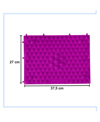 Sensorās masāžas korekcijas paklājs violets