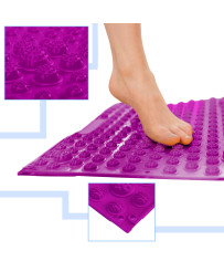 Massage sensory correction mat purple