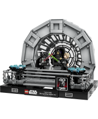 LEGO Star Wars Imperatora Trona telpa Diorama