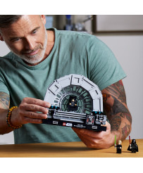 LEGO Star Wars Imperatora Trona telpa Diorama