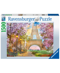 Ravensburger Puzzle 1500 PC Parīzē Romance