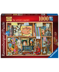 Ravensburger puzzle 1000 pc Mākslinieka birojs