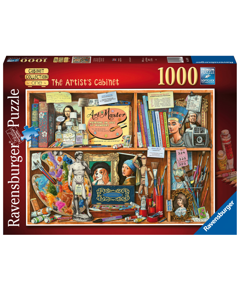 Ravensburger puzzle 1000 pc The Artist's Office